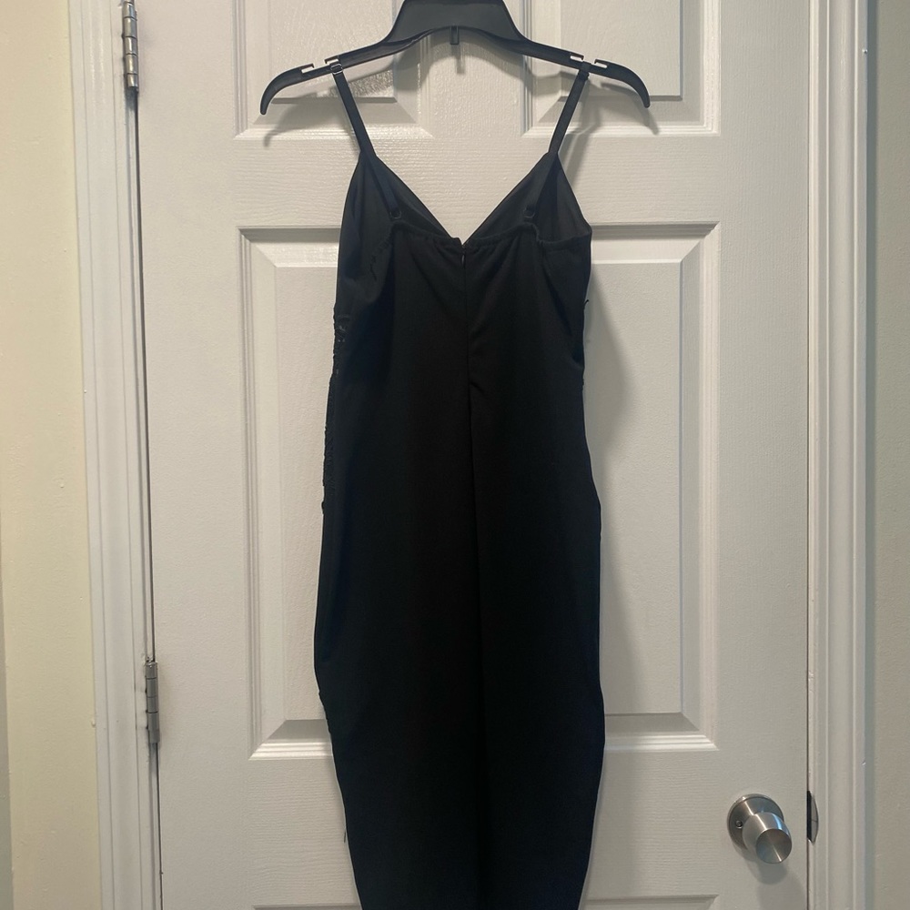 Black Lulus Knee Length Dress